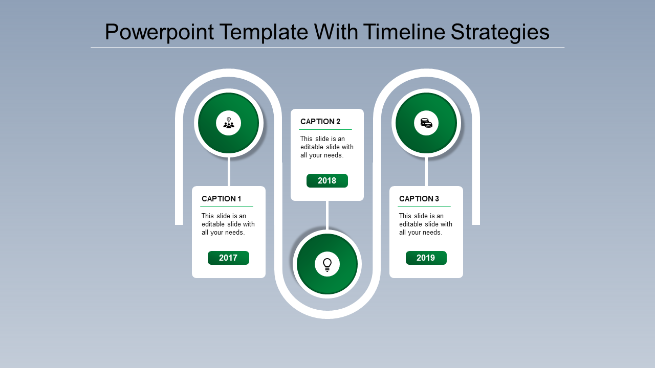 Creative Graphic Organizer Timeline Template Presentation